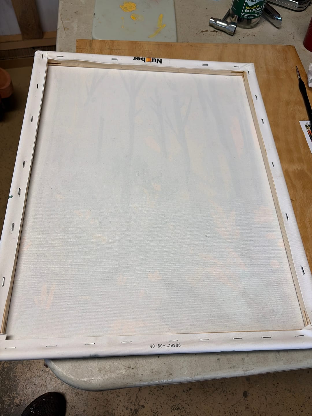 Customer photo review of DIY Wooden Frame Kit