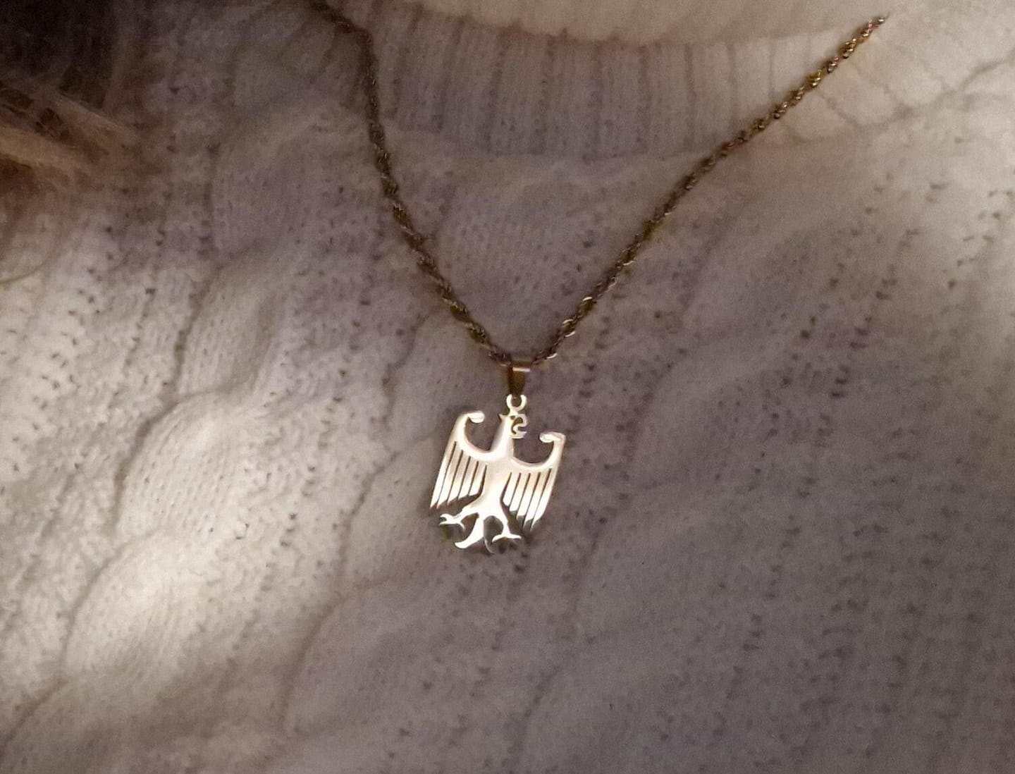 Customer photo review of Deutschland Adler Kette