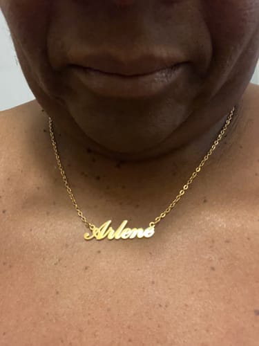 Customer photo review of Necklace Extender