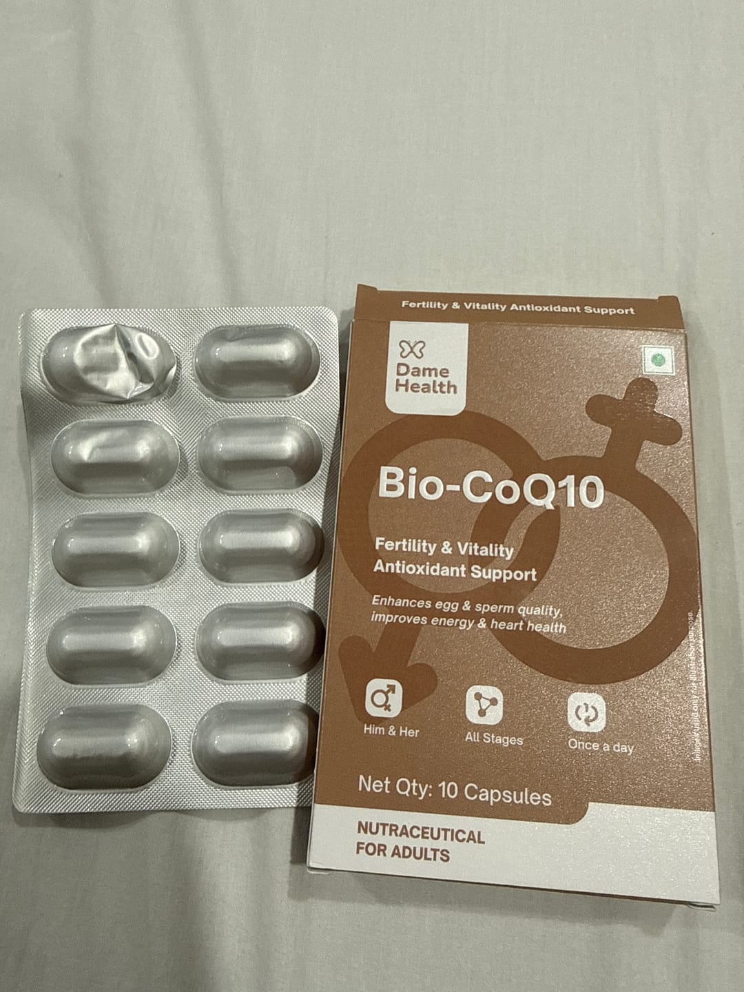 Customer photo review of Bio-CoQ10 I Powerful Antioxidant for Men and Women