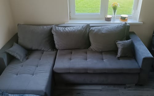 Customer photo review of Stūra dīvāns LOKO