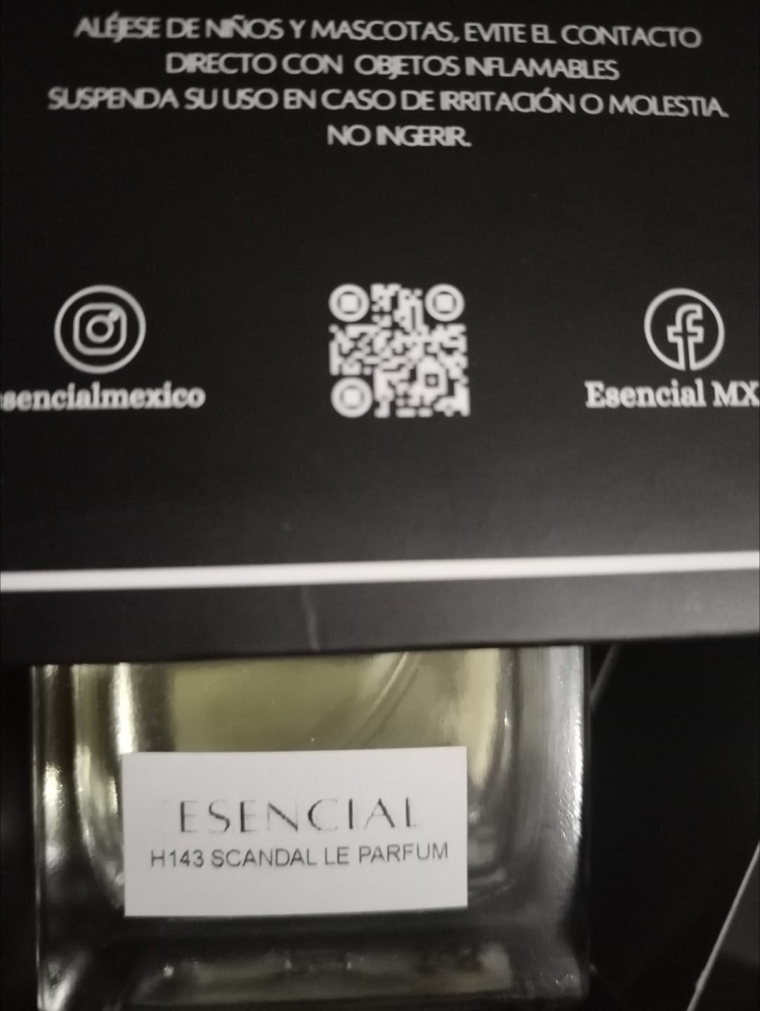Customer photo review of H143 Inspirado en: Scandal Pour Homme Le Parfum - Jean Paul Gaultier