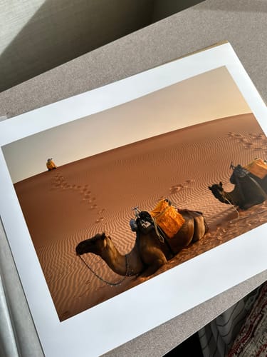 Customer photo review of Moab Exhibition Luster 300