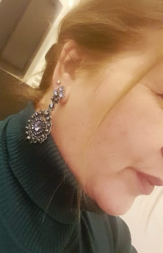 Customer photo review of Orecchini Nairobi