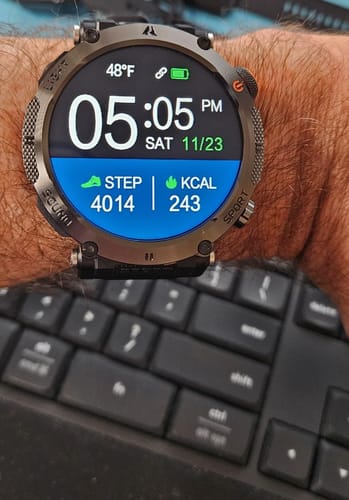 Customer photo review of Stone - Die Stabilste Smartwatch, Lange Akkulaufzeit