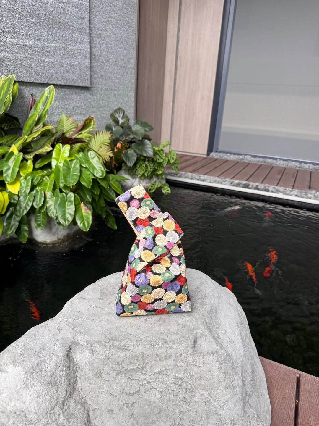 Customer photo review of Reversible Japanese Knot Bag Pattern