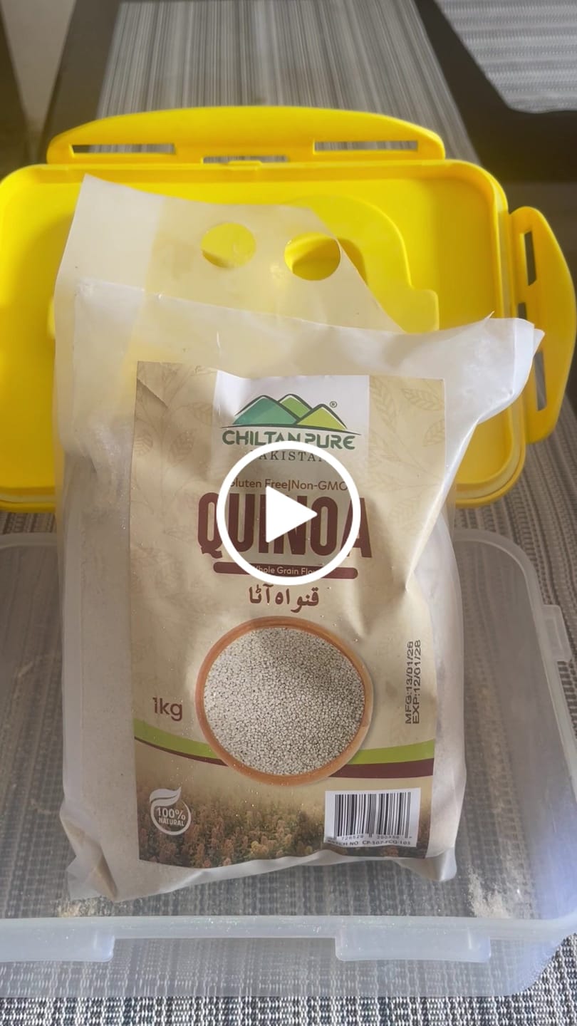 Customer video review of Quinoa Flour (قنواہ آٹا) – Gluten Free & Protein / Rich Super grain Flour