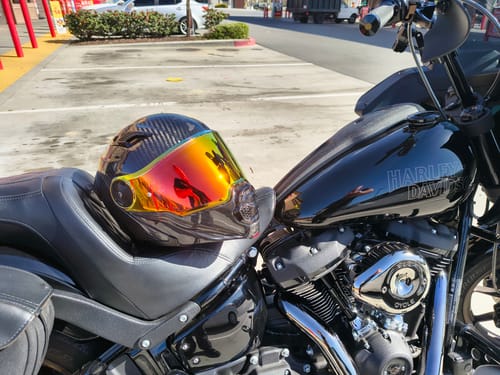 Customer photo review of C6 Shield Outer- Photochromic Red
