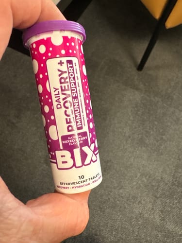 Customer photo review of Bix Daily Recovery Supplement
