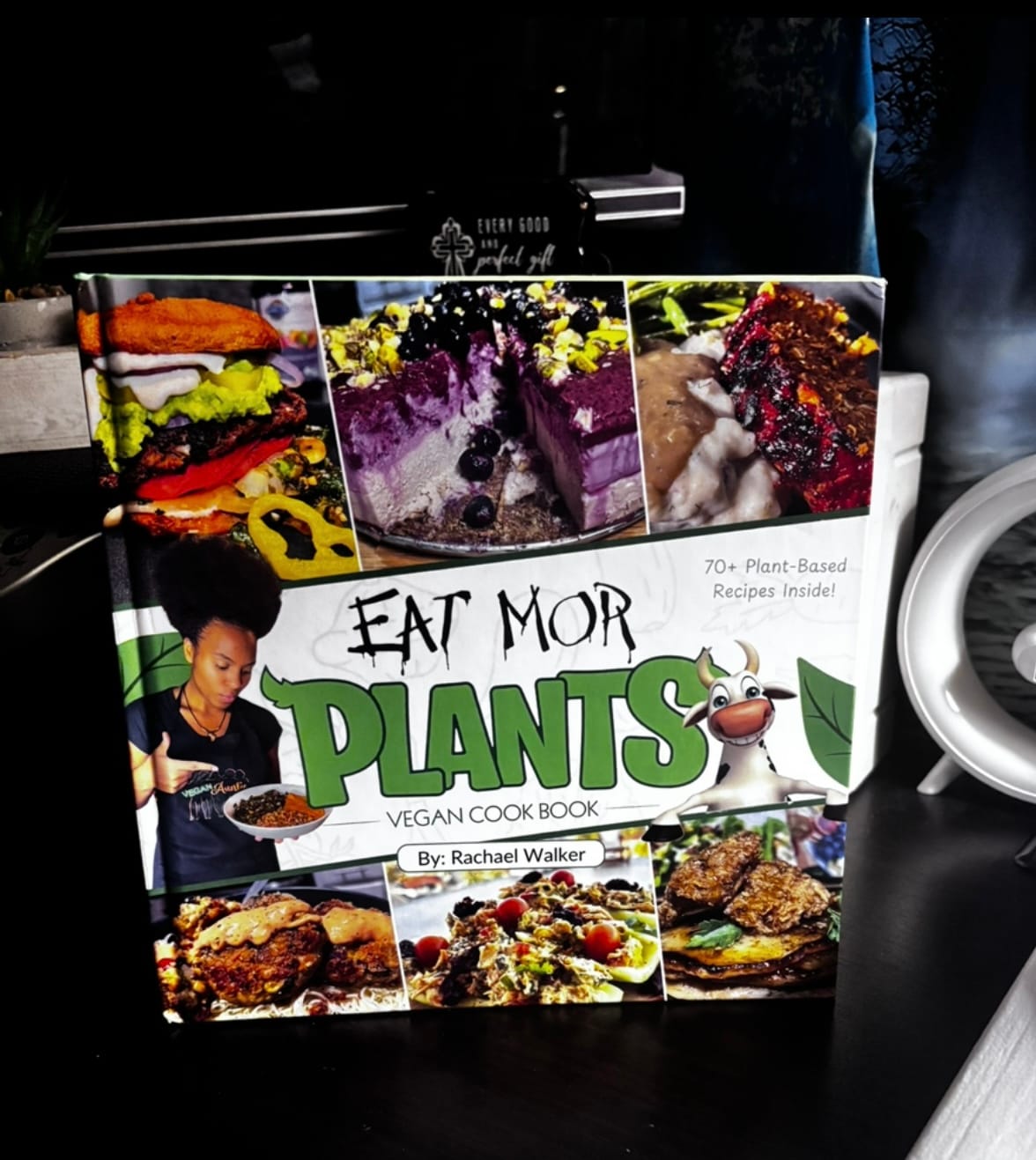 Customer photo review of Eat Mor' Plants Cookbook (SIGNED Hardcopy)