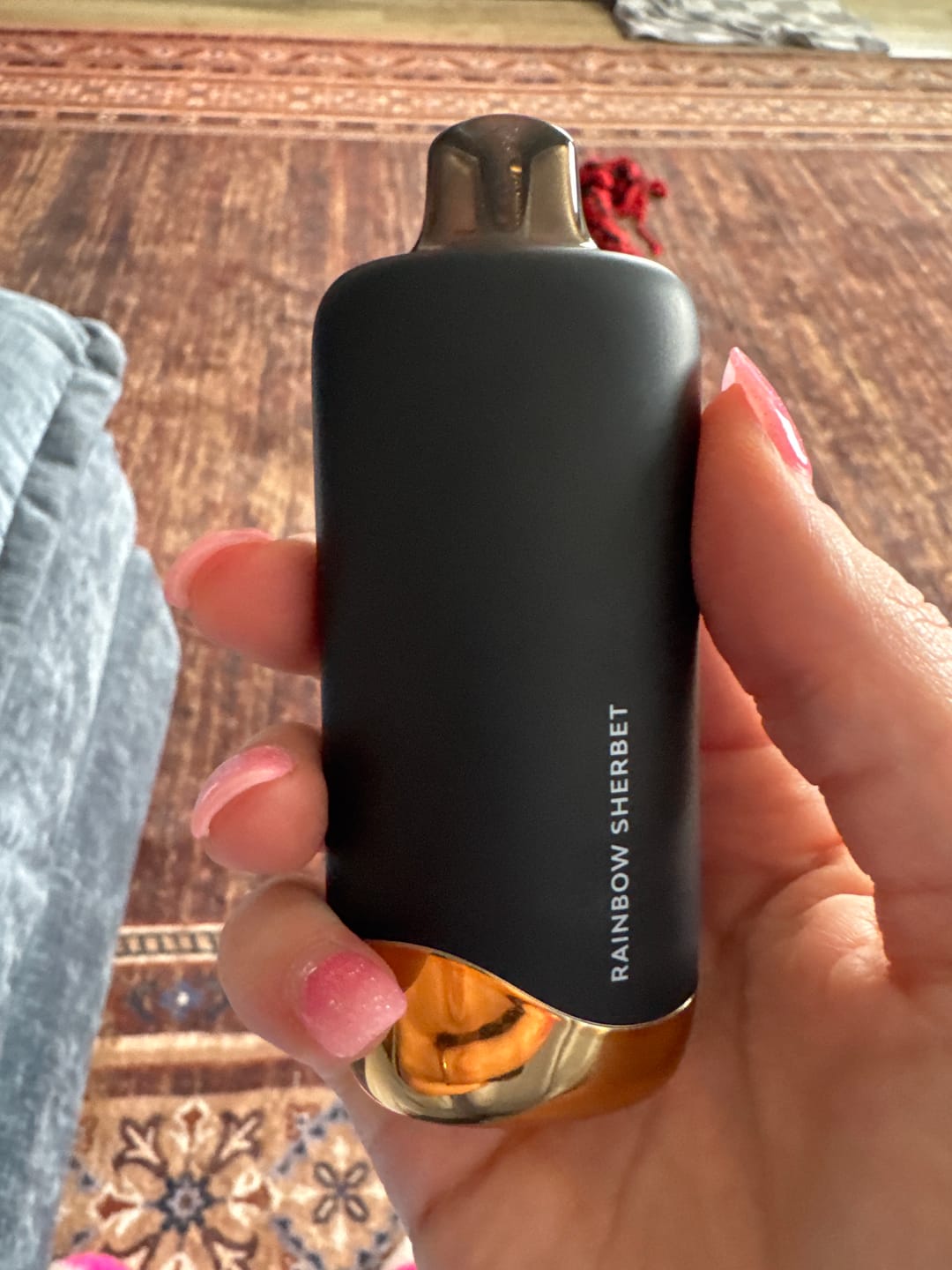 Customer photo review of Rainbow Sherbet CBD Vape