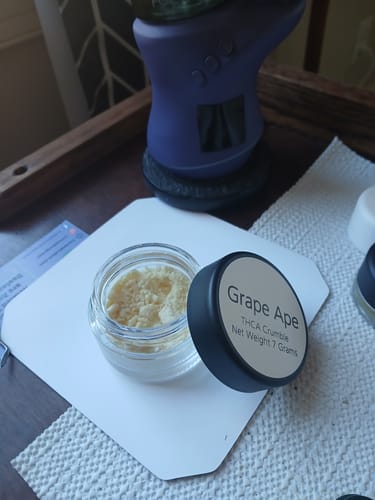 Customer photo review of Grape Ape | THCA Crumble