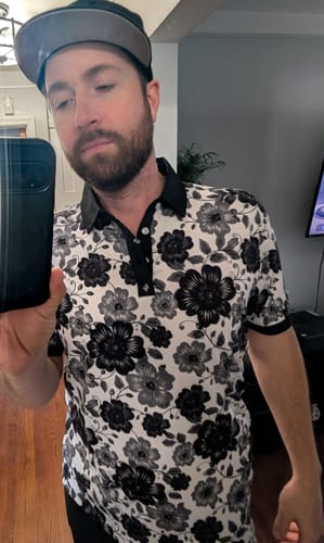 Customer photo review of Black Flowers 2.0