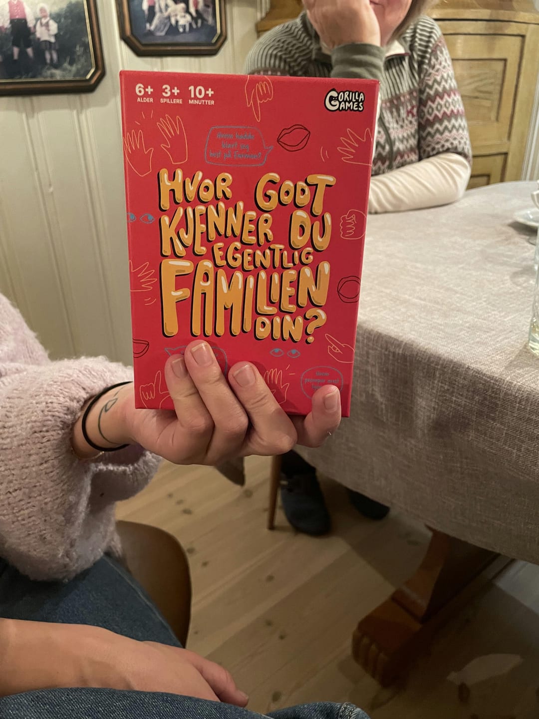 Customer photo review of Hvor Godt Kjenner Du Egentlig Familien Din?