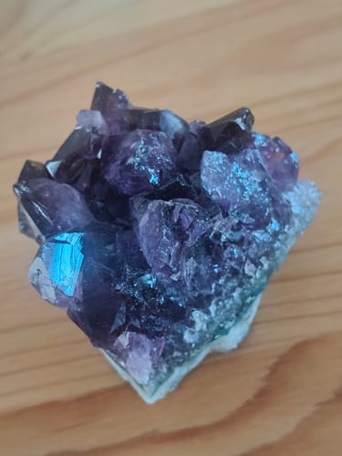 Customer photo review of AA Amethyst Cluster #12