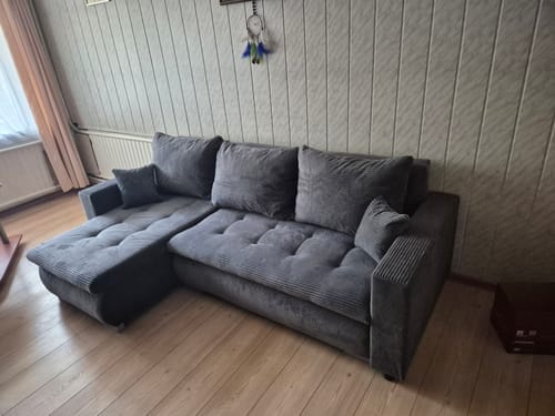 Customer photo review of Stūra dīvāns LOKO