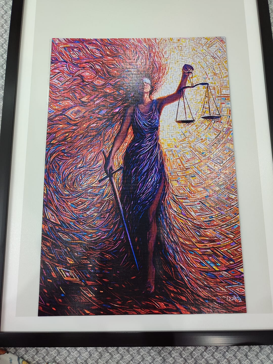 Customer photo review of Maat : Adalet ve Denge - Ahşap Puzzle