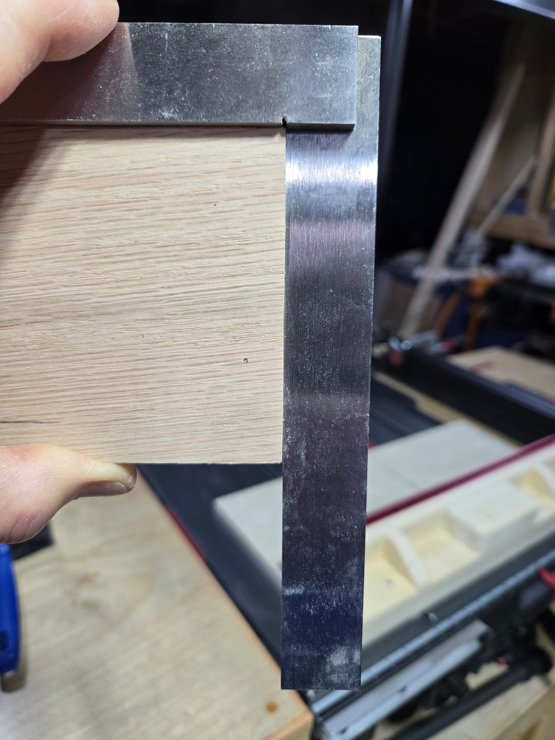 Customer photo review of wittworks Table Saw Jig Guide