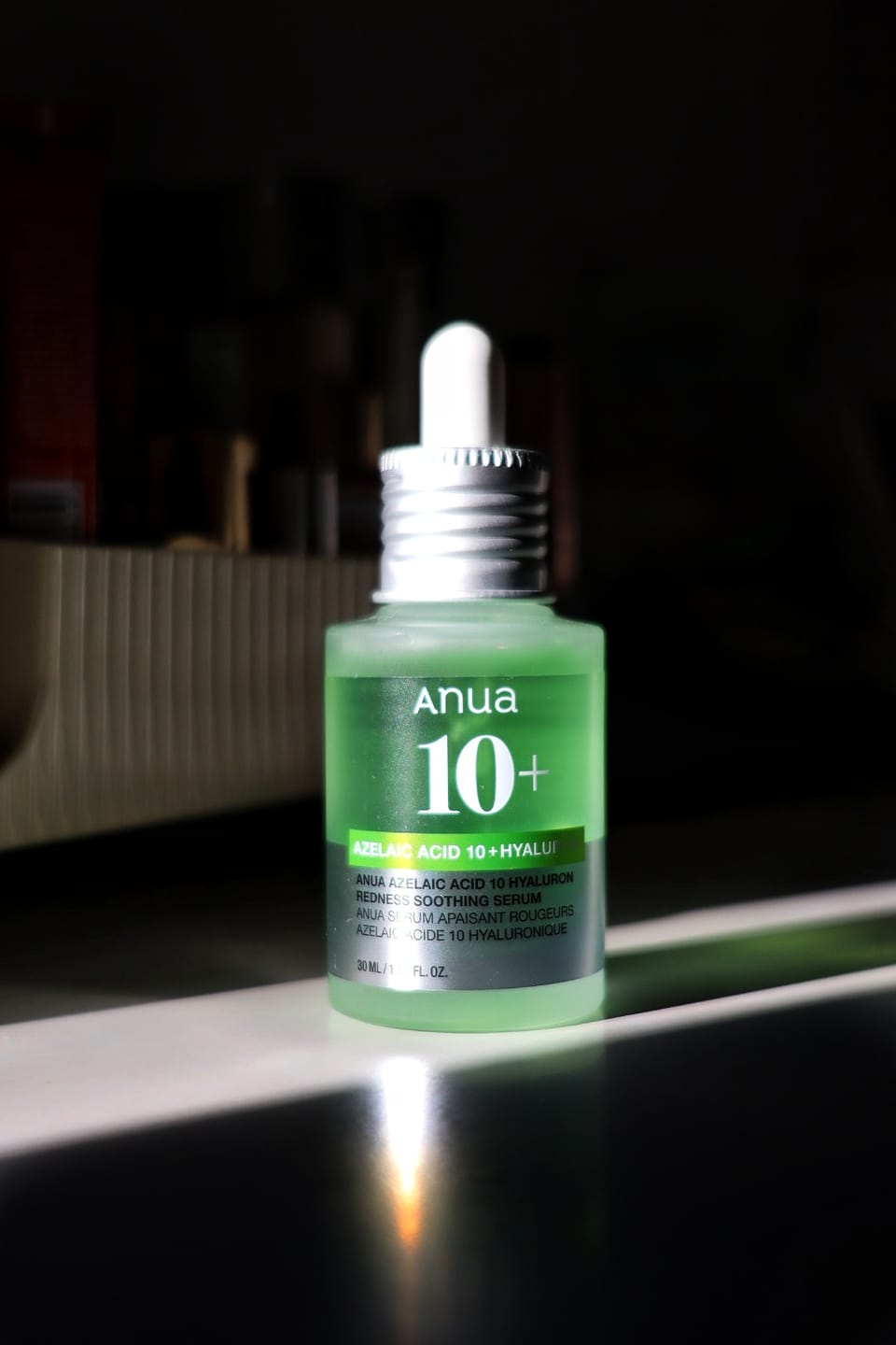 Customer photo review of Serums ar azelaīnskābi Anua Azelaic Acid 10 Hyaluron Redness Soothing Serum