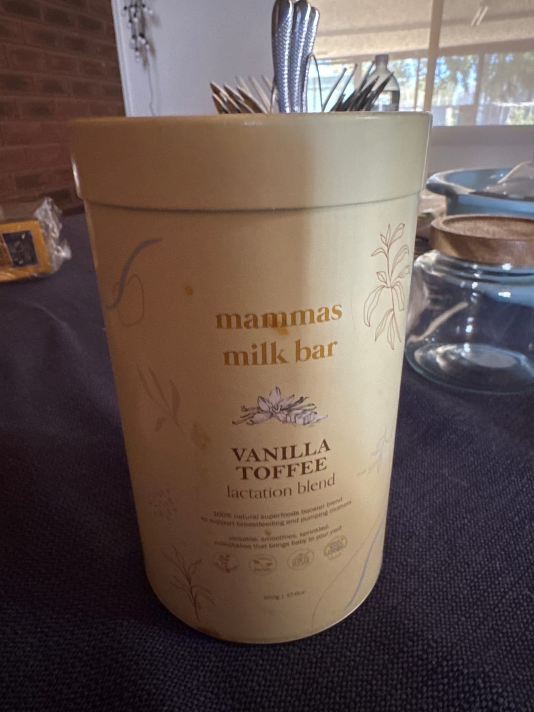 Customer photo review of Vanilla Toffee Lactation Blend