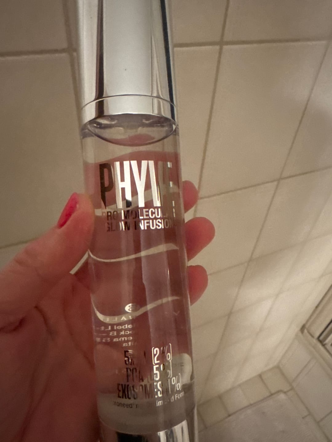 Customer photo review of PHYVE® - Hyaluron Serum - 120ml