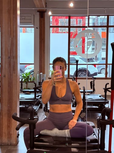 Customer photo review of Dolce Self-Tanning Mist