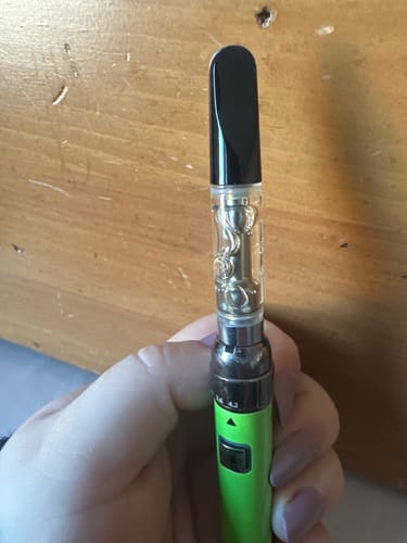 Customer photo review of 1 Gram Delta-8 THC Full Spectrum Vape Cartridge | NYC Diesel - Sativa