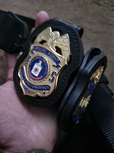 Customer photo review of Custom Badge Number Charges