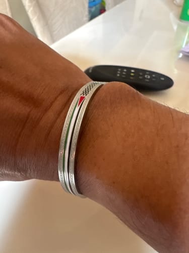 Customer photo review of Palestine Heritage Cuff