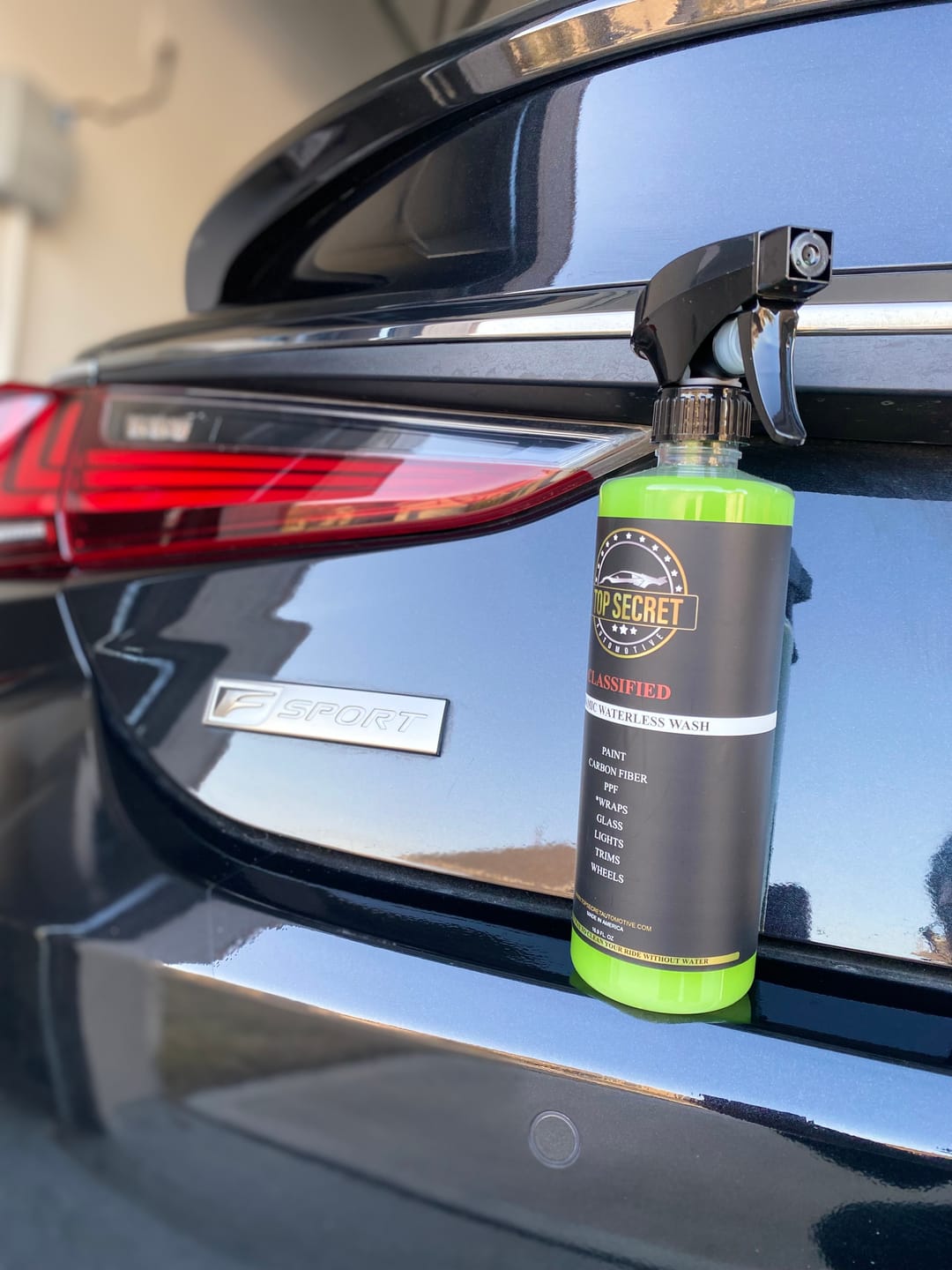 Customer photo review of SWYFTX - CERAMIC WATERLESS WASH AND QUICK DETAILER