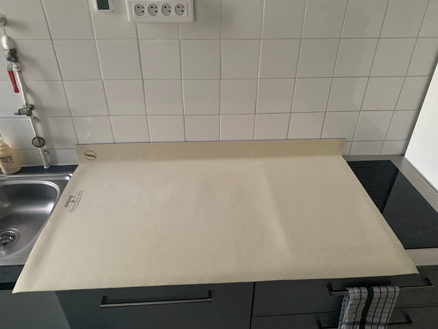 Customer photo review of Tapis façonnage PVC