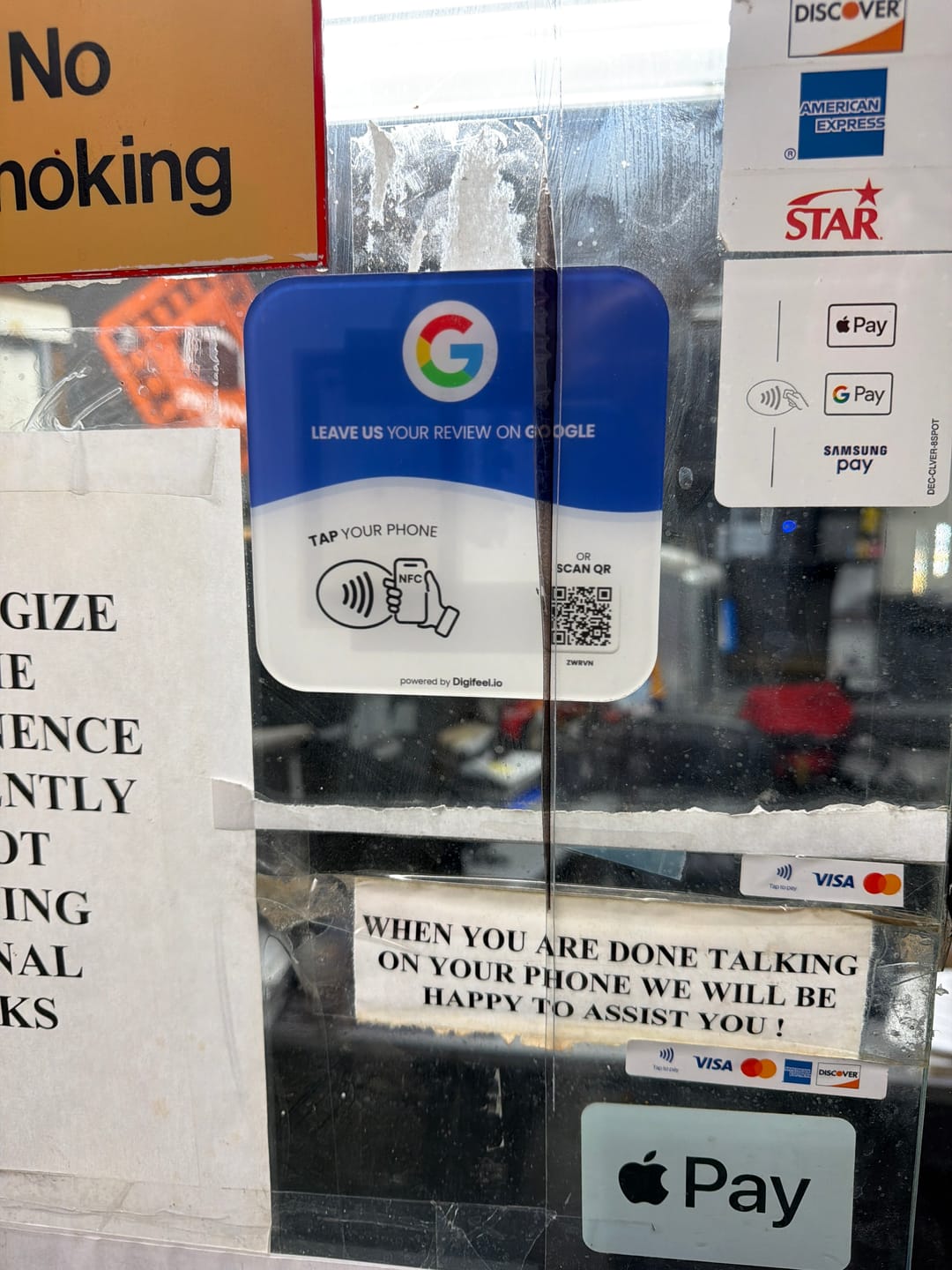 Customer photo review of Google Reviews - Plate