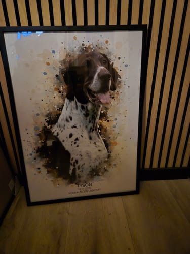 Customer photo review of Waterverf Portret