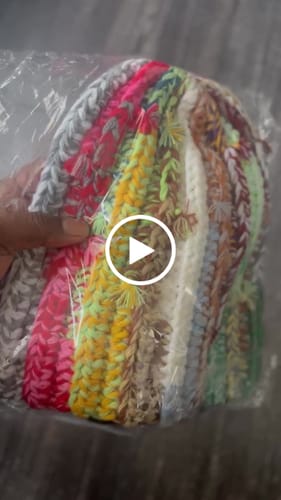 Customer video review of Hand Tied Color Beanie