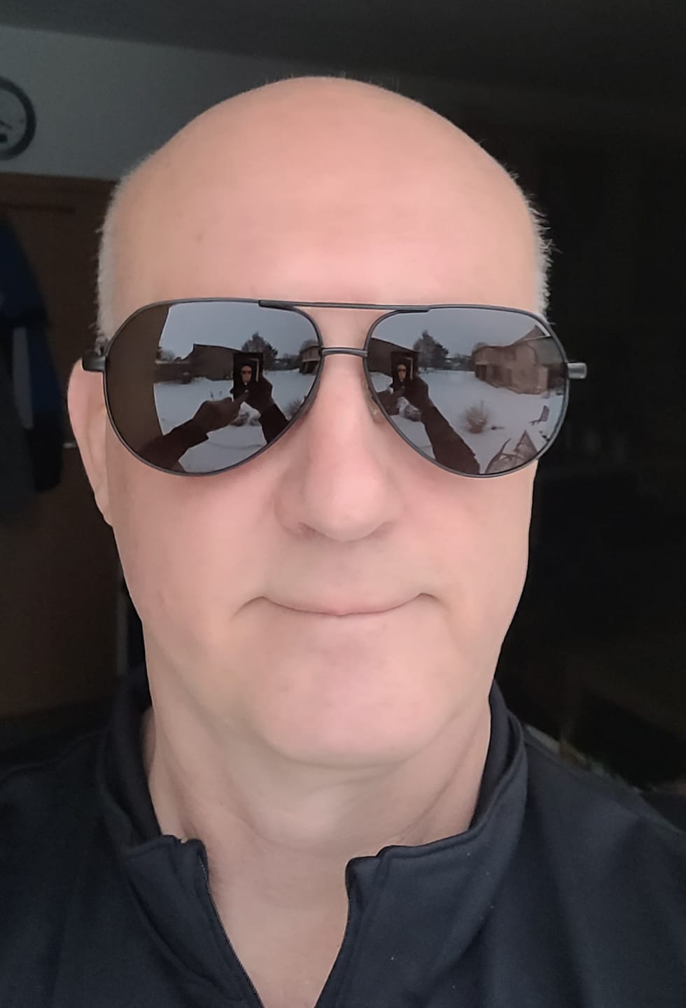 Customer photo review of Aviators - XL/XXL, Polarized