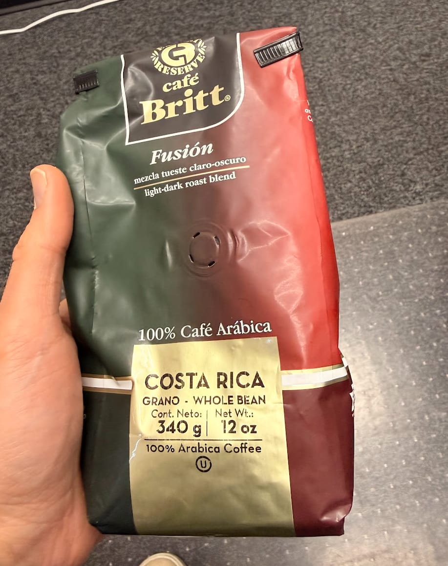 Customer photo review of COSTA RICAN FUSION COFFEE