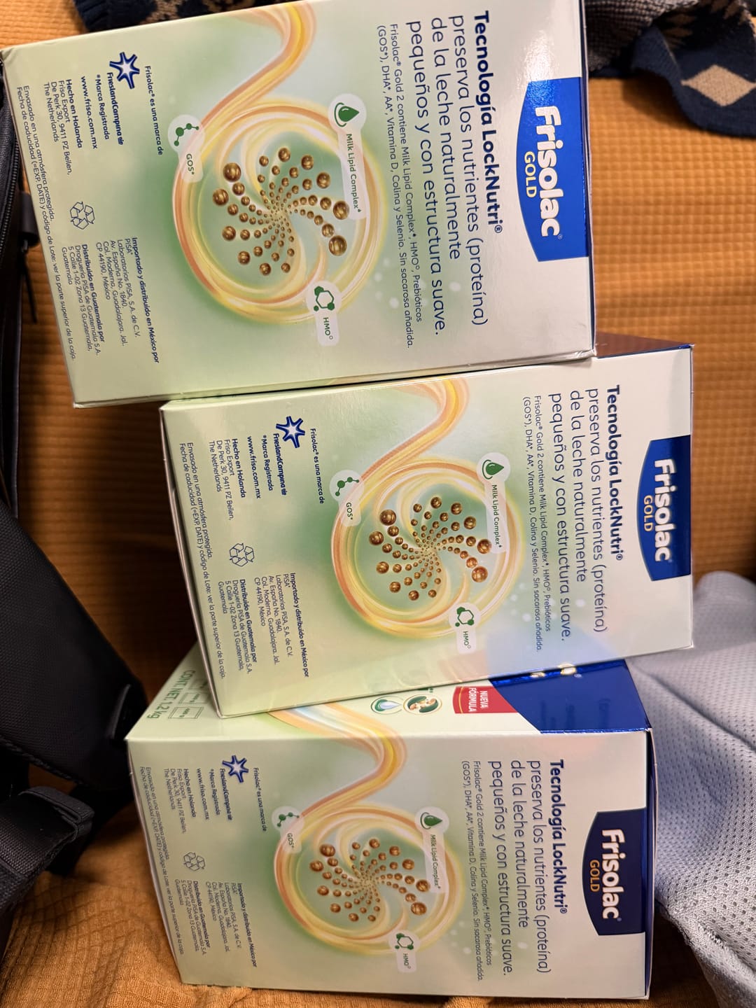Customer photo review of Frisolac Gold 2 (6-12 Meses) 3 Pack 3.6 Kg