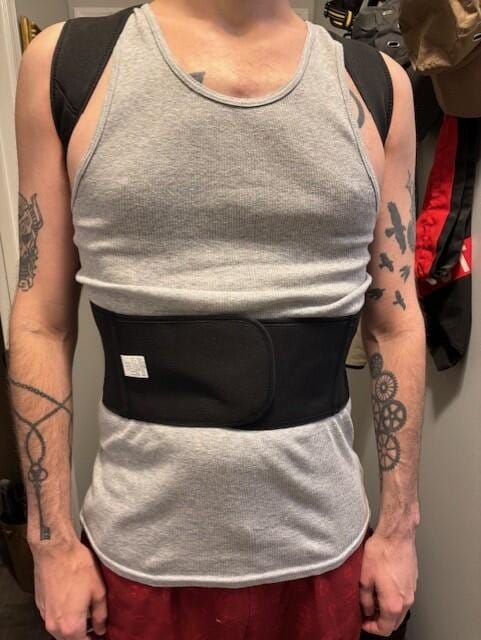 Customer photo review of Elbow Pads with Compression Straps Prevent Elbow Injury – 2 Pack
