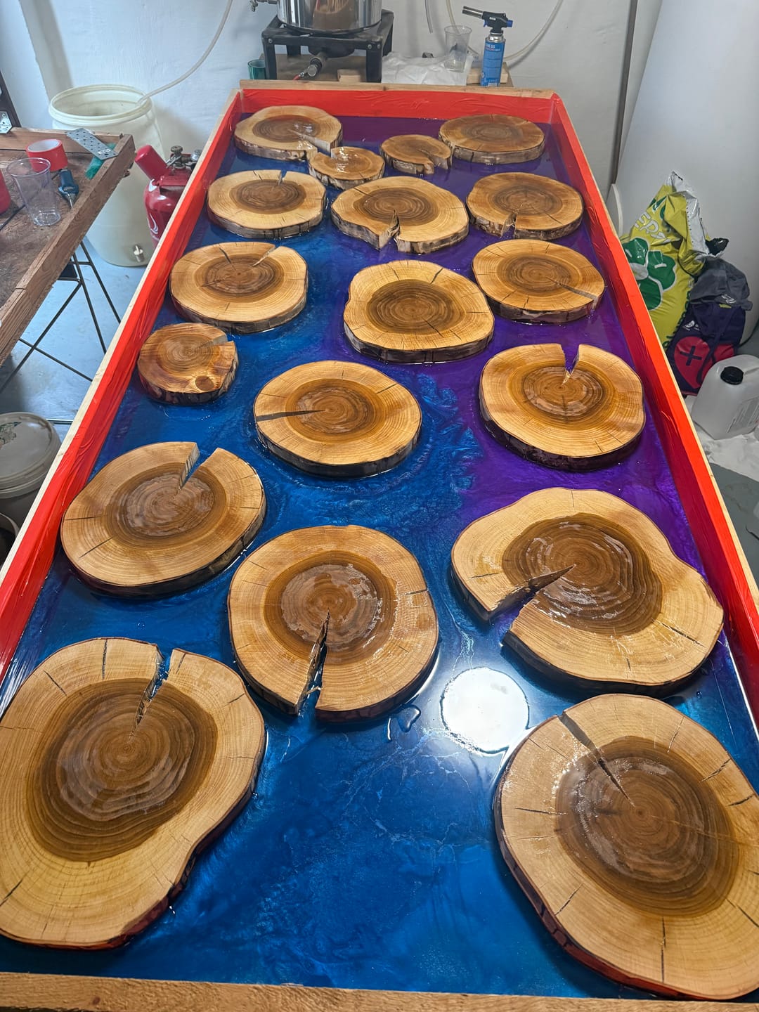 Customer photo review of 10 kg Set Epoxidharz inkl. Härter E45