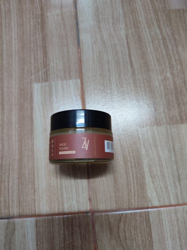 Customer photo review of Shoe Polish Natural Wax Cream (Neutral Colour)