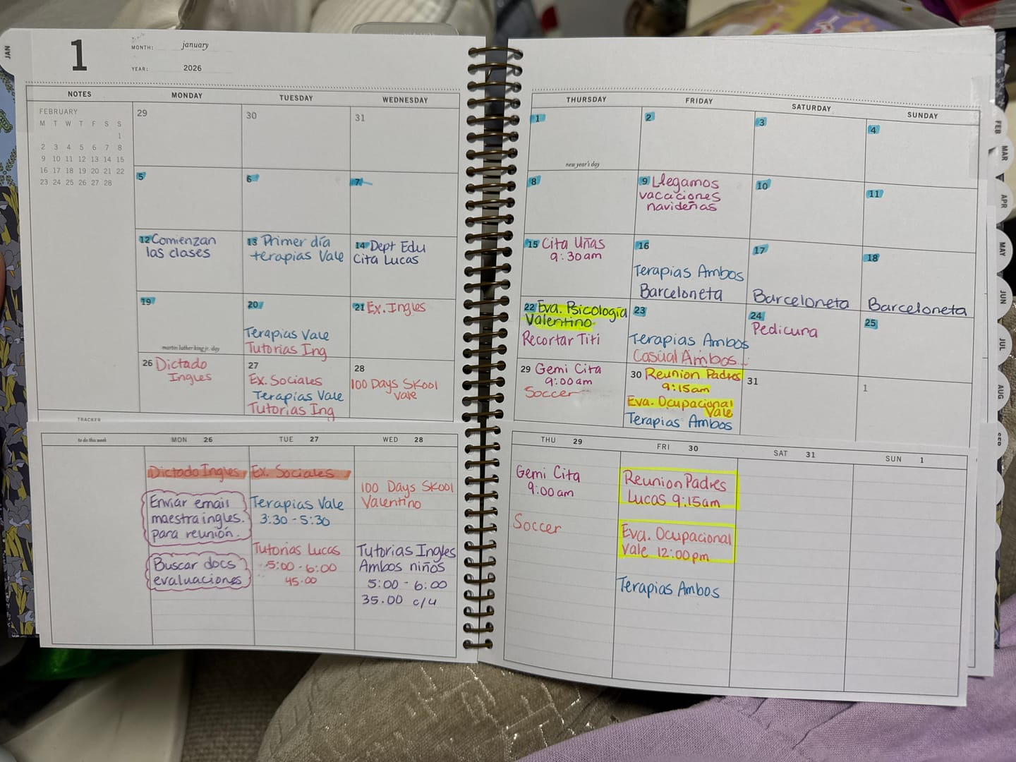 Customer photo review of 2026 | The Scout Planner | Lizzy's Stroll (portrait)