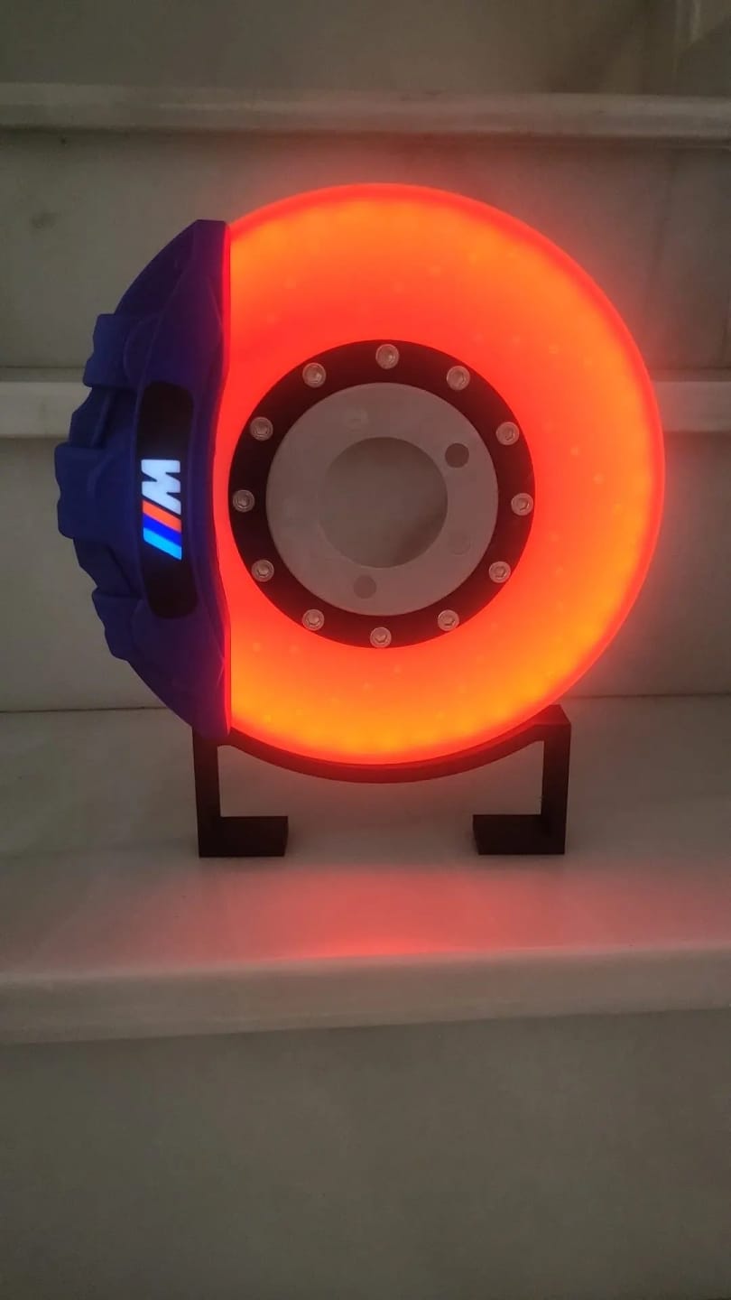 Customer photo review of Brake Disc Lamp™ | M Edition