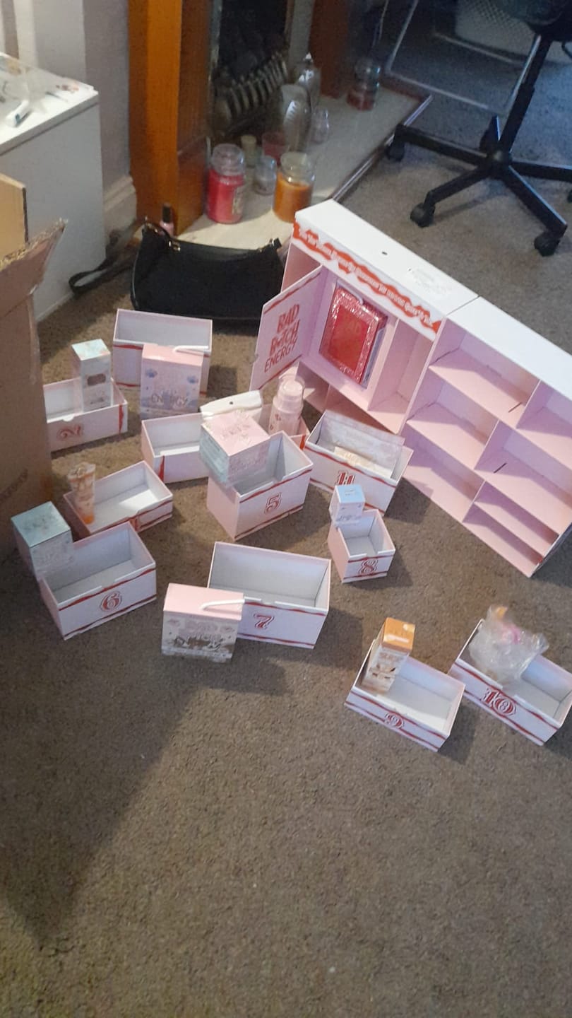 Customer photo review of 12 Sleighs Of Christmas Bad Bitch Skincare Advent Calendar 2025