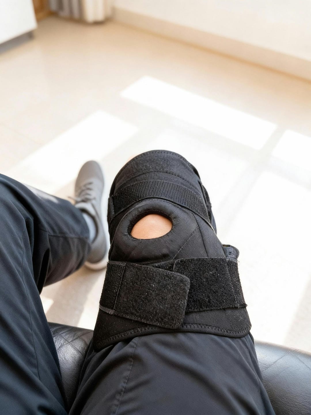 Customer photo review of Sports Elbow Braces for Kids with Protective Pad - 2 Pack