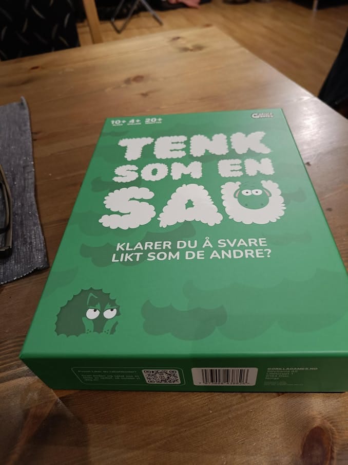 Customer photo review of Tenk Som En Sau