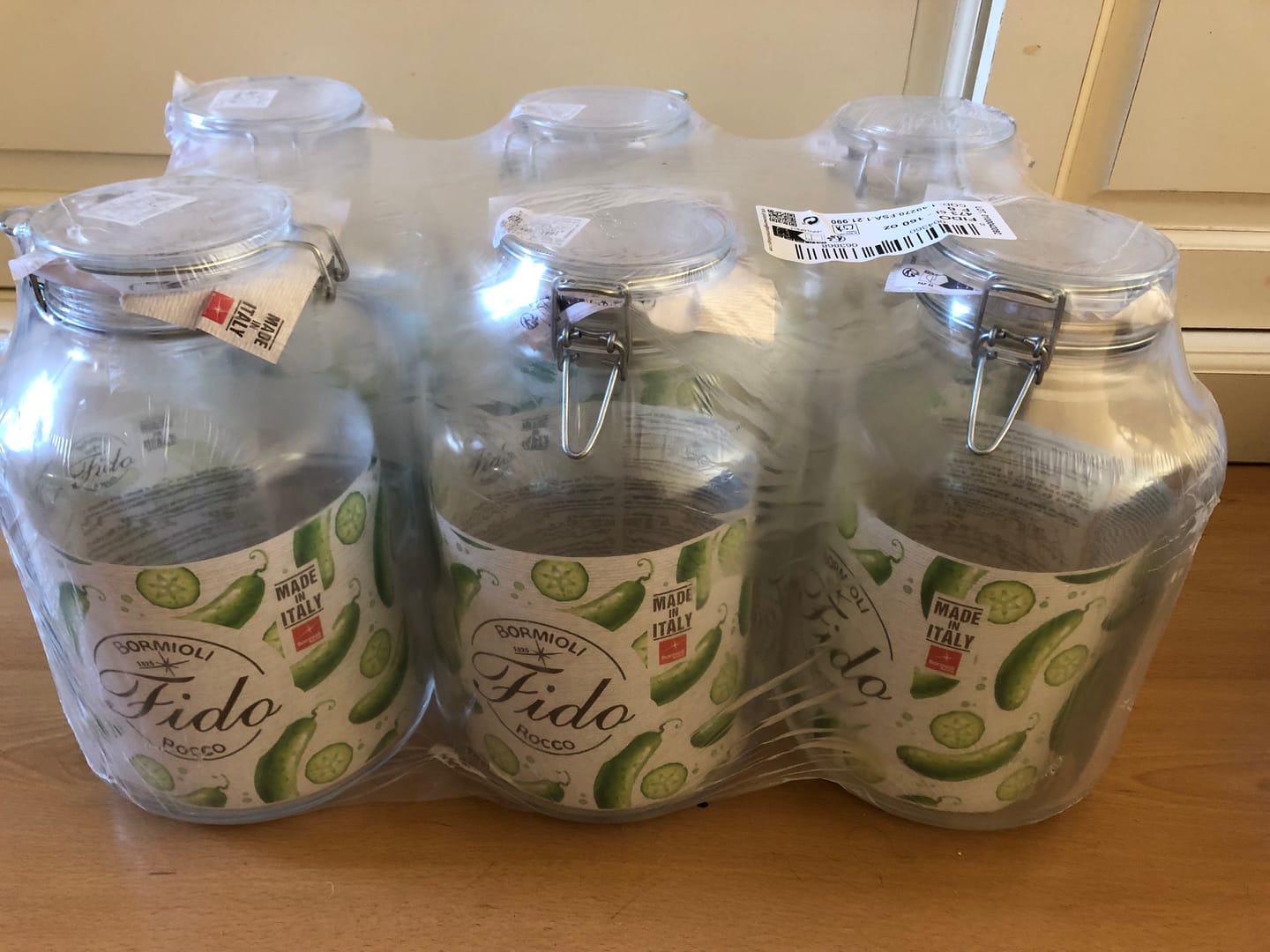 Customer photo review of Bormioli Rocco Weckpot Fido - ø 17.5 cm / 5 Liter - 2 stuks