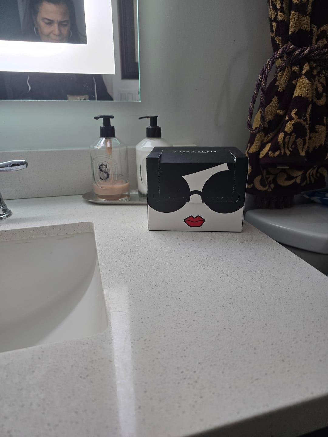 Customer photo review of Face Towels