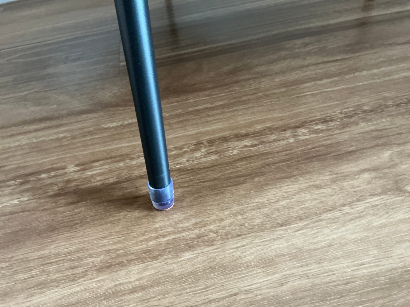 Customer photo review of Square Felt Silicone Chair Leg Protectors | Extra-Durable Chair Floor Protectors