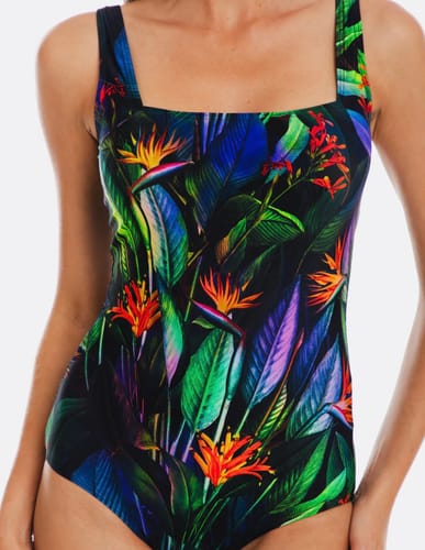 Customer photo review of Waikiki Square Neck One Piece Swimsuit