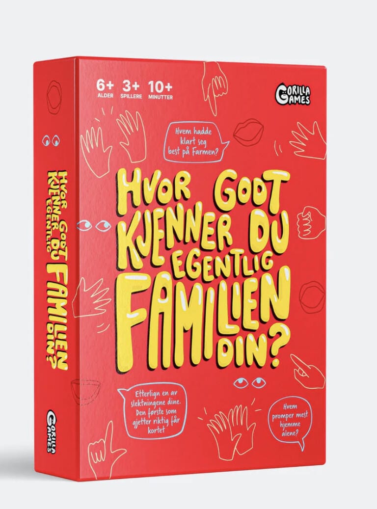 Customer photo review of Hvor Godt Kjenner Du Egentlig Familien Din?